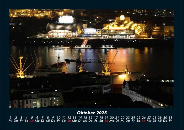 Produktbild: Hamburg 2025 Fotokalender DIN A4