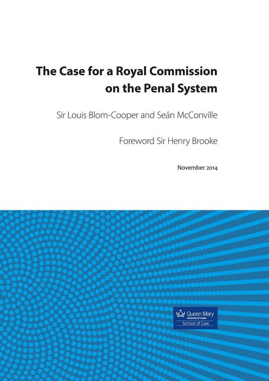 Produktbild: The Case for a Royal Commission on the Penal System