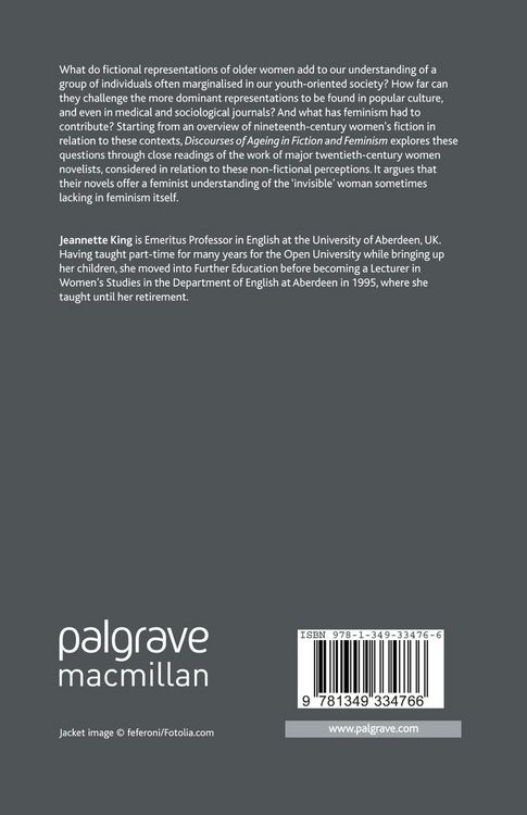 Produktbild: Discourses of Ageing in Fiction and Feminism