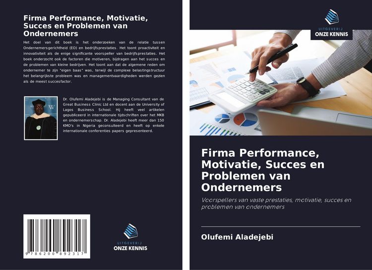 Produktbild: Firma Performance, Motivatie, Succes en Problemen van Ondernemers