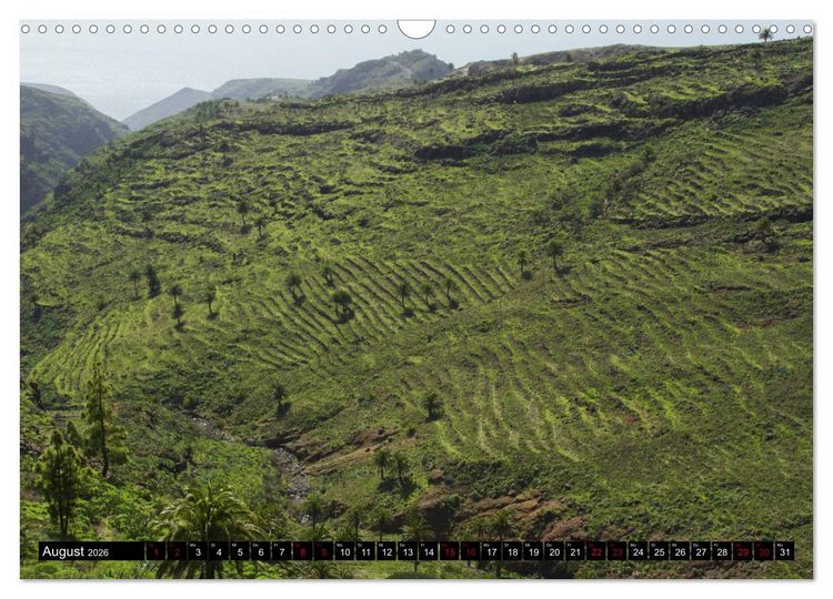 Produktbild: La Gomera - Ansichten und Aussichten (Wandkalender 2026 DIN A3 quer), CALVENDO Monatskalender