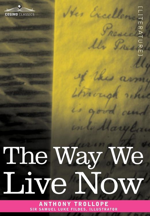 Produktbild: The Way We Live Now