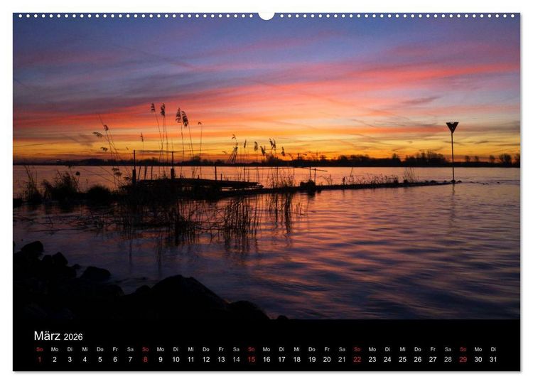 Produktbild: HOLL&Auml;NDISCHE LANDSCHAFTEN: ALBLASSERWAARD 2026 (hochwertiger Premium Wandkalender 2026 DIN A2 quer), Kunstdruck in Hochglanz