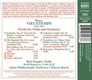Produktbild: Werke f&uuml;r Violine und Orchester