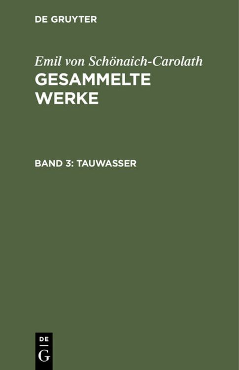 Produktbild: Tauwasser