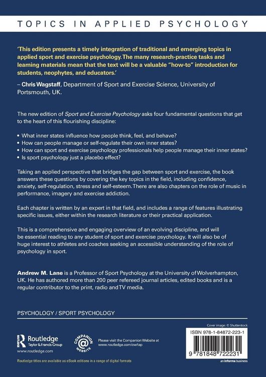 Produktbild: Sport and Exercise Psychology