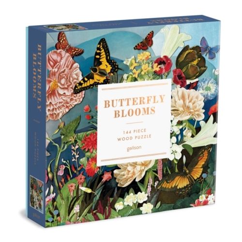 Produktbild: Butterfly Blooms 144 Piece Wood Puzzle