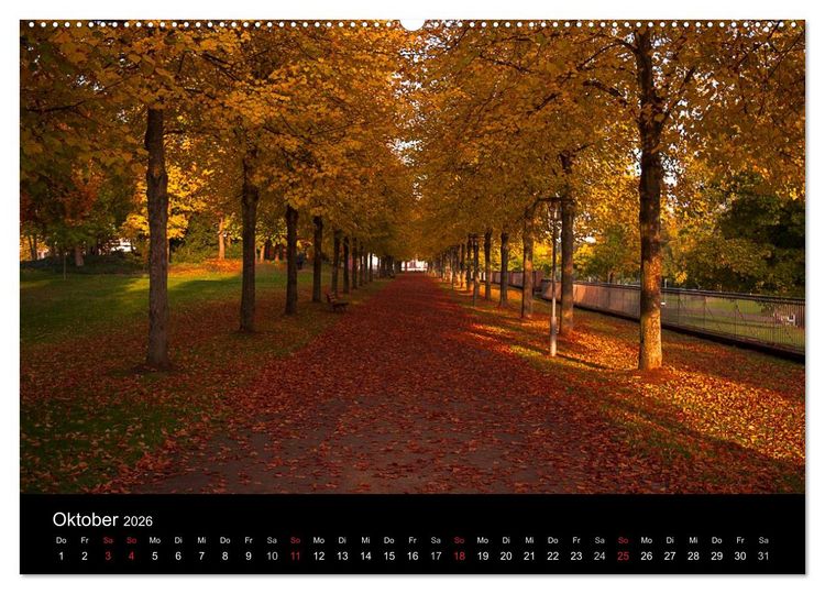 Produktbild: Hanau und Umgebung (hochwertiger Premium Wandkalender 2026 DIN A2 quer), Kunstdruck in Hochglanz