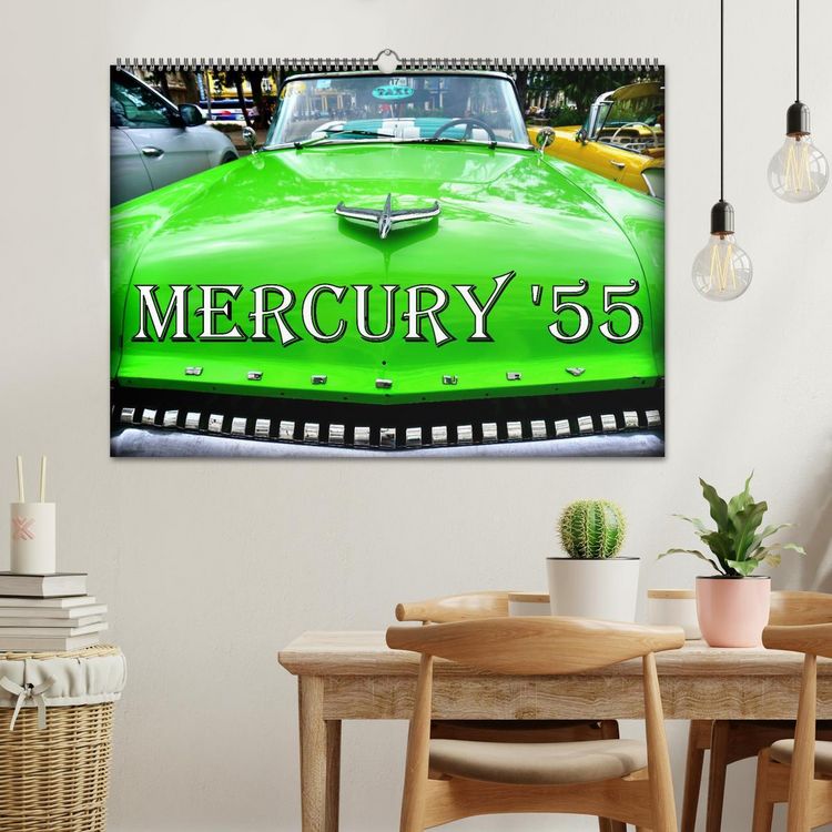 Produktbild: MERCURY '55 (Wandkalender 2026 DIN A2 quer), CALVENDO Monatskalender