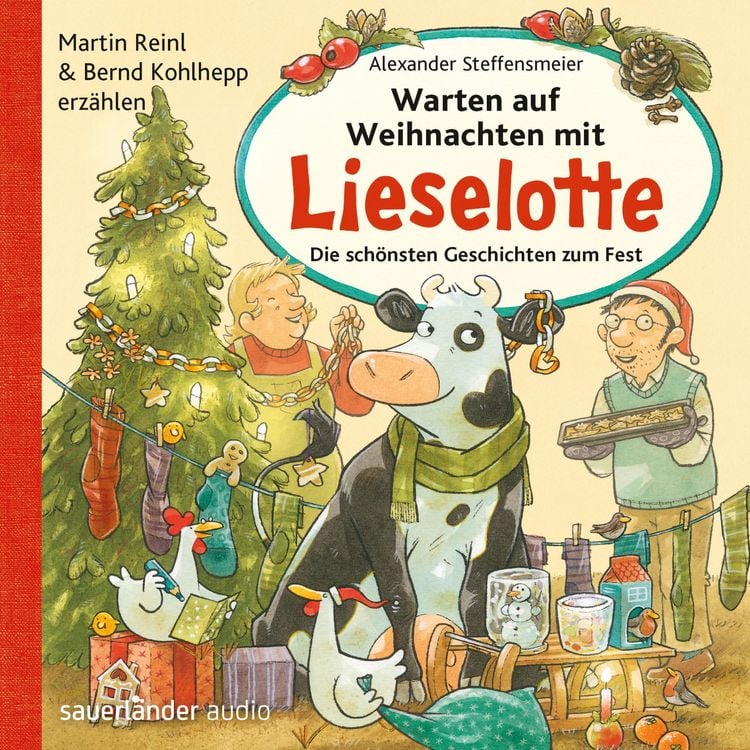 Produktbild: Warten auf Weihnachten mit Lieselotte - Die sch&ouml;nsten Geschichten zum Fest