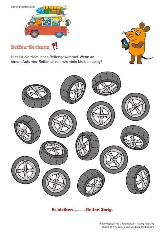 Produktbild: Frag doch mal ... die Maus: Mein R&auml;tselblock mit der Maus - Fahrzeuge und Verkehr