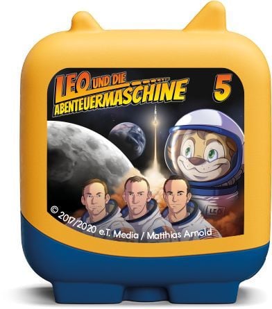 Produktbild: Content-Tonie: Leo und die Abenteuermaschine - Leo und die Mondlandung