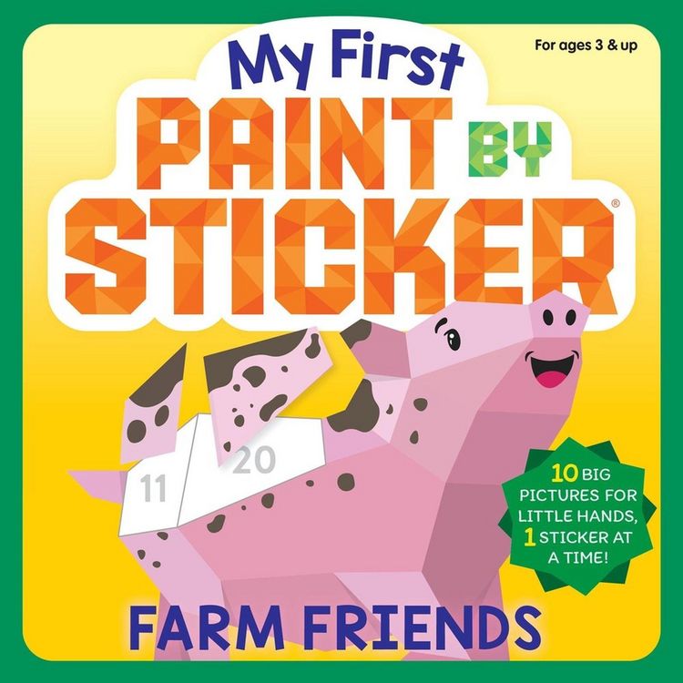 Produktbild: My First Paint by Sticker: Farm Friends