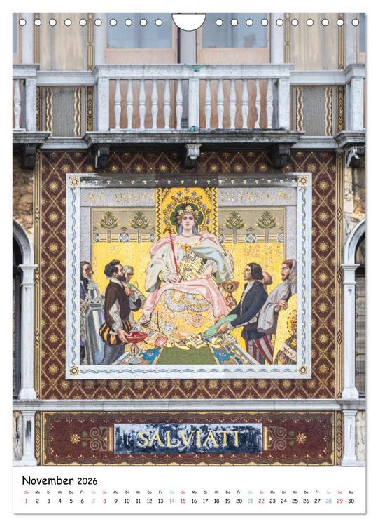Produktbild: Venedig - Magische Impressionen (Wandkalender 2026 DIN A4 hoch), CALVENDO Monatskalender
