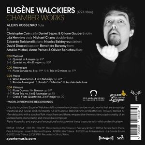 Produktbild: Walckiers,l'iconoclaste. Chamber Works