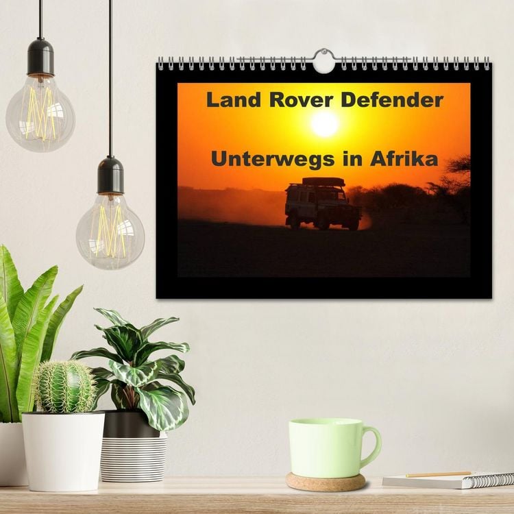 Produktbild: Land Rover Defender - Unterwegs in Afrika (Wandkalender 2026 DIN A4 quer), CALVENDO Monatskalender