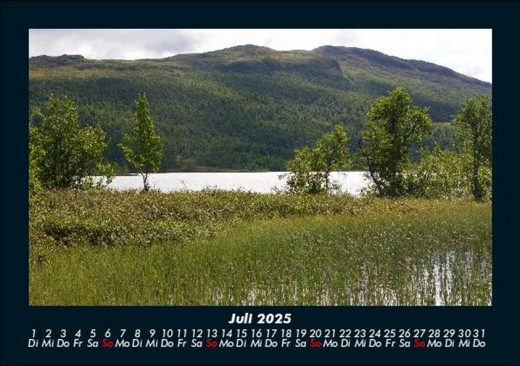 Produktbild: Naturlandschaften 2025 Fotokalender DIN A5