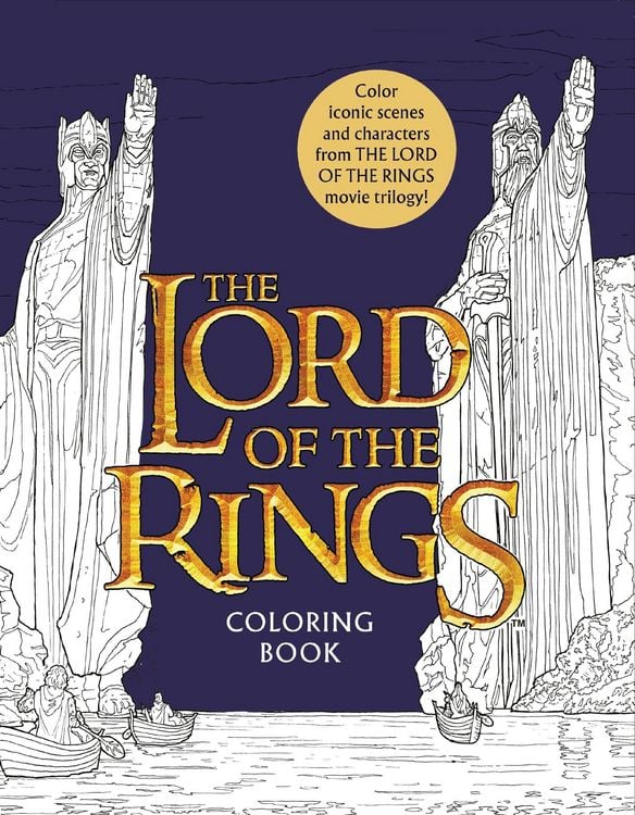 Produktbild: The Lord of the Rings Movie Trilogy Coloring Book
