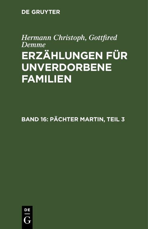 Produktbild: P&auml;chter Martin, Teil 3