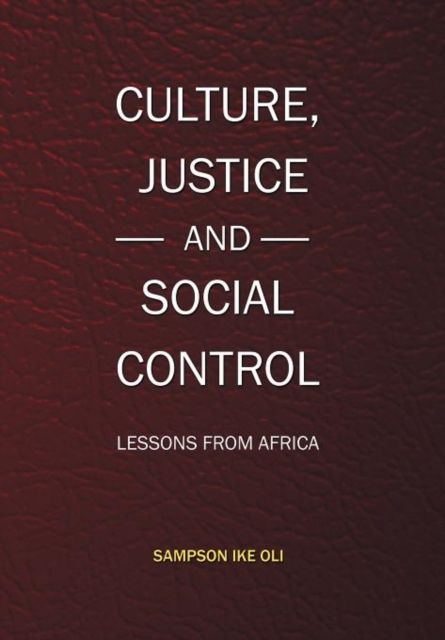 Produktbild: Oli, S: Culture, Justice and Social Control