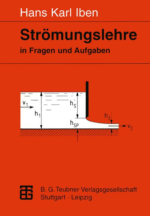 Produktbild: Str&ouml;mungslehre in Fragen und Aufgaben