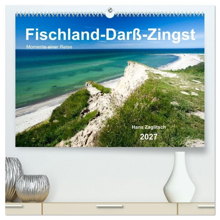 Produktbild: Fischland-Dar&szlig;-Zingst - Momente einer Reise (hochwertiger Premium Wandkalender 2027 DIN A2 quer), Kunstdruck in Hochglanz