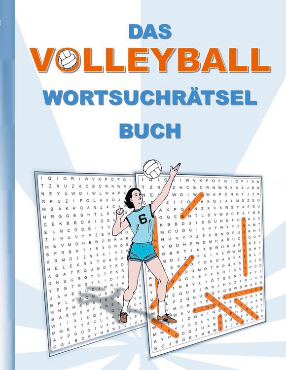 Produktbild: DAS VOLLEYBALL WORTSUCHR&Auml;TSEL BUCH