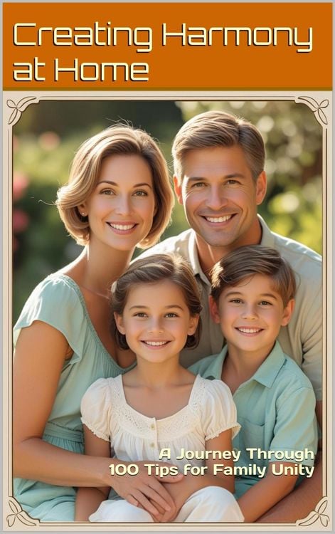 Produktbild: Creating Harmony at Home - A Journey Through 100 Tips for Family Unity