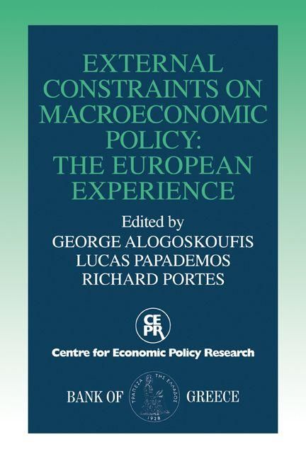 Produktbild: External Constraints on Macroeconomic Policy