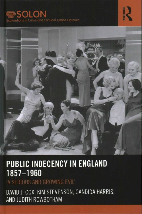 Produktbild: Public Indecency in England 1857-1960