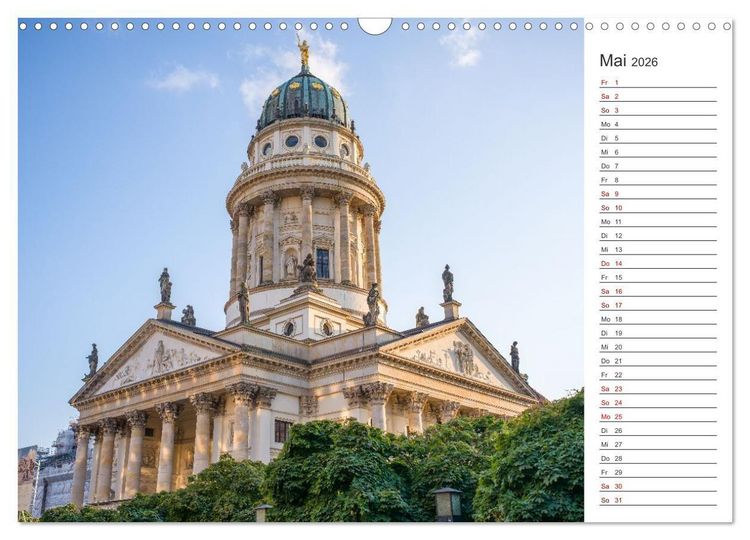 Produktbild: Berlin-Zentrum - Der Planer (Wandkalender 2026 DIN A3 quer), CALVENDO Monatskalender