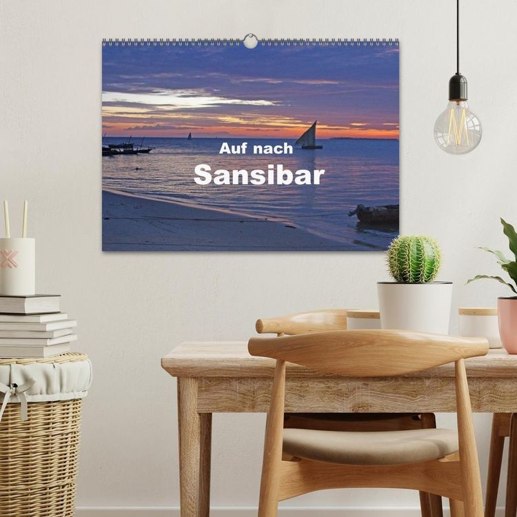 Produktbild: Auf nach Sansibar (Wandkalender 2027 DIN A3 quer), CALVENDO Monatskalender