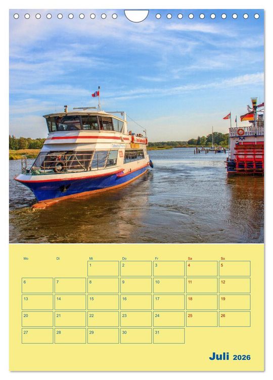 Produktbild: Sehnsuchtsort Fischland-Dar&szlig;-Zingst (Wandkalender 2026 DIN A4 hoch), CALVENDO Monatskalender
