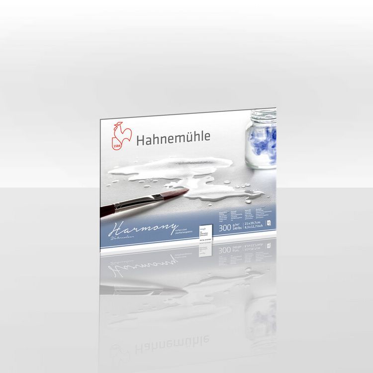 Produktbild: Hahnem&uuml;hle Papier Harmony Watercolour, DIN A 4, 300 g/m&sup2;