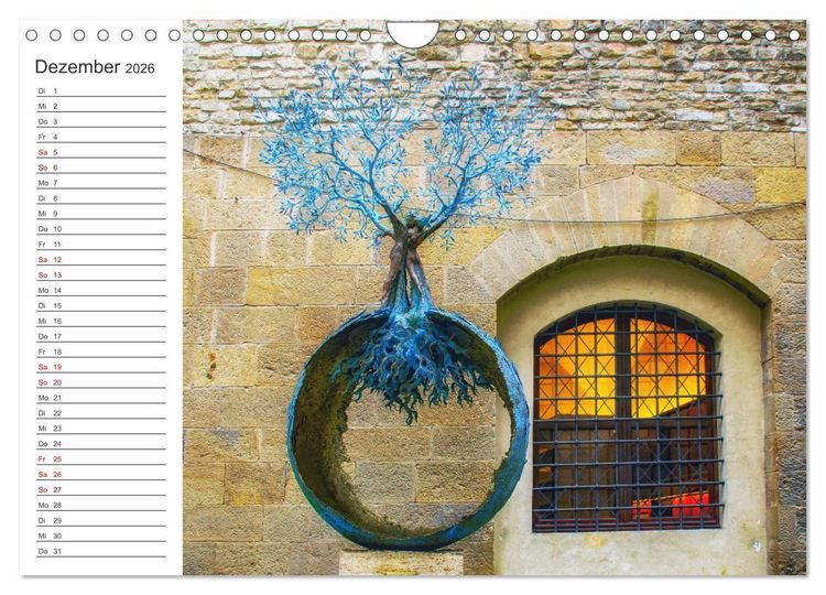 Produktbild: Florenz - Impressionen (Wandkalender 2026 DIN A4 quer), CALVENDO Monatskalender