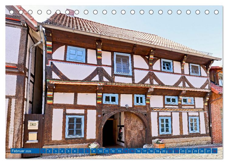 Produktbild: Romantisches RINTELN (Tischkalender 2026 DIN A5 quer), CALVENDO Monatskalender