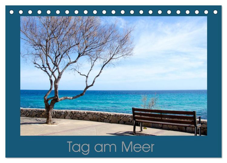 Produktbild: Tag am Meer (Tischkalender 2026 DIN A5 quer), CALVENDO Monatskalender
