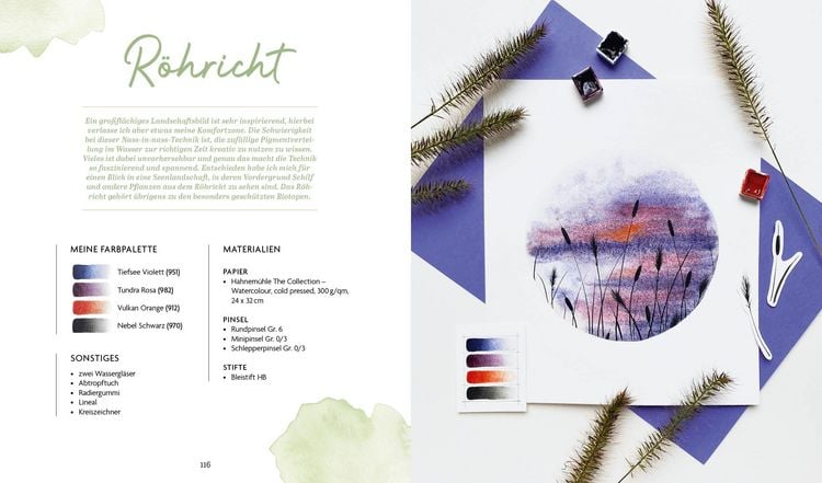Produktbild: Boho Watercolor &ndash; Flowers & Garden