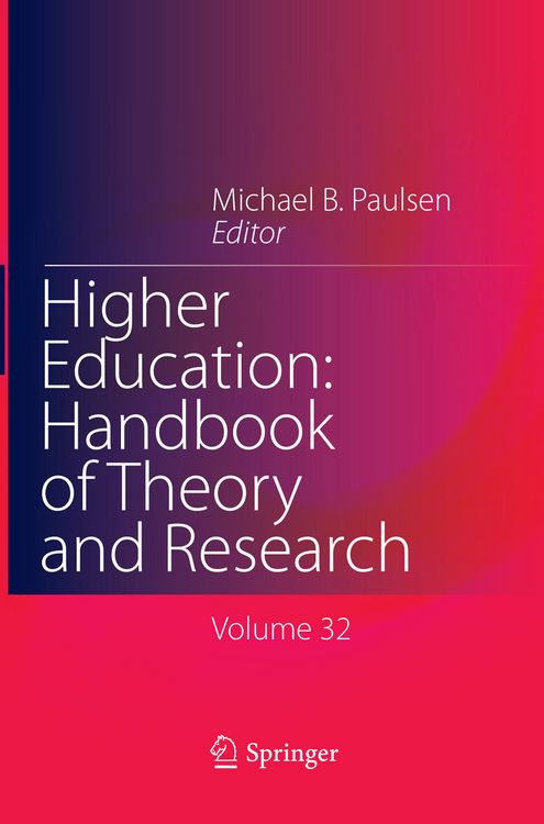 Produktbild: Higher Education: Handbook of Theory and Research
