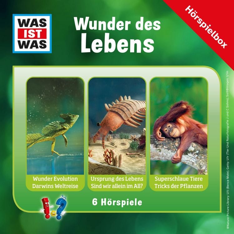Produktbild: WAS IST WAS H&ouml;rspielbox: Wunder des Lebens