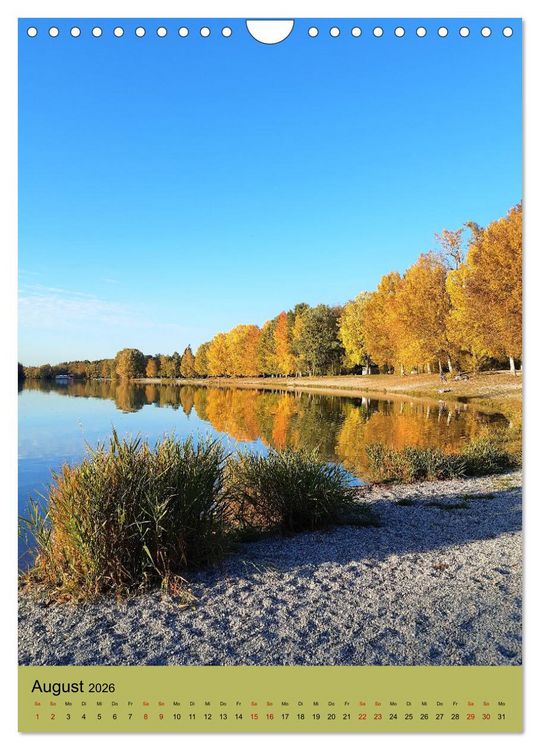 Produktbild: Momente des Herbstes (Wandkalender 2026 DIN A4 hoch), CALVENDO Monatskalender