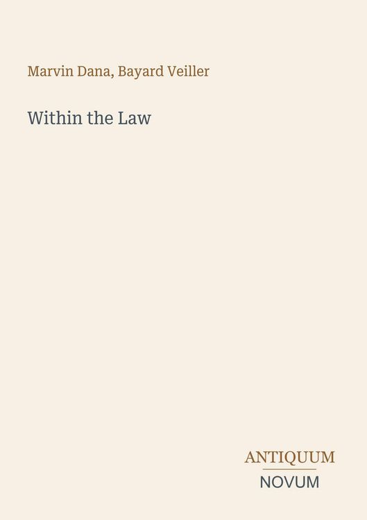 Produktbild: Within the Law
