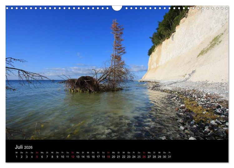 Produktbild: R&uuml;gen (Wandkalender 2026 DIN A3 quer), CALVENDO Monatskalender