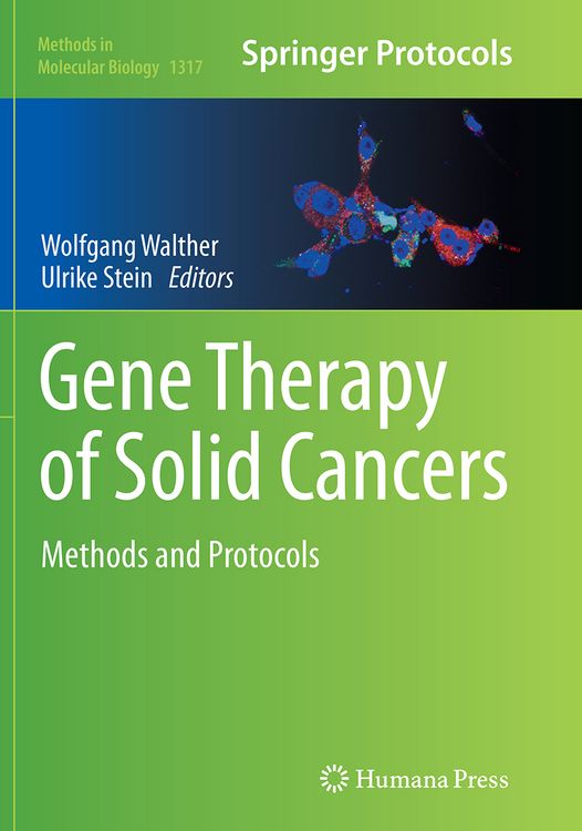 Produktbild: Gene Therapy of Solid Cancers