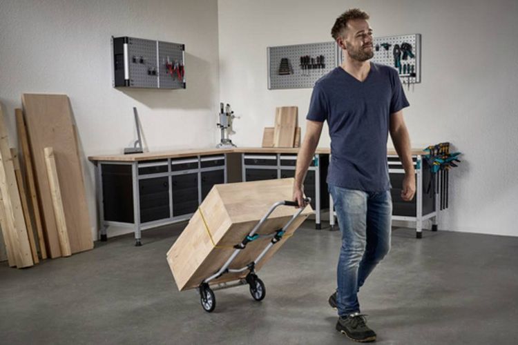 Produktbild: Wolfcraft TS 600 5505000 Sackkarre klappbar Aluminium Druckguss Traglast (max.): 70kg