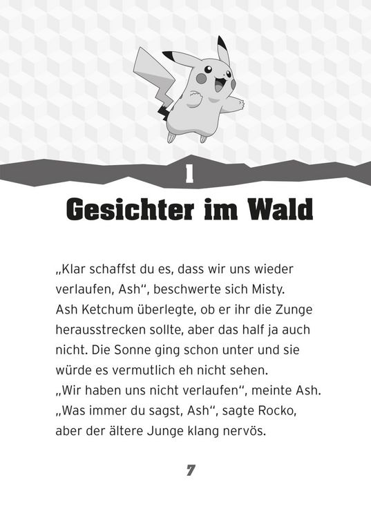 Produktbild: Pok&eacute;mon Lesebuch: Ash Ketchum, Pok&eacute;mon-Detektiv