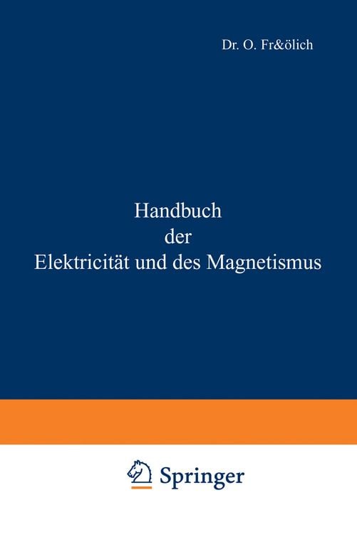 Produktbild: Handbuch der Elektricit&auml;t und des Magnetismus