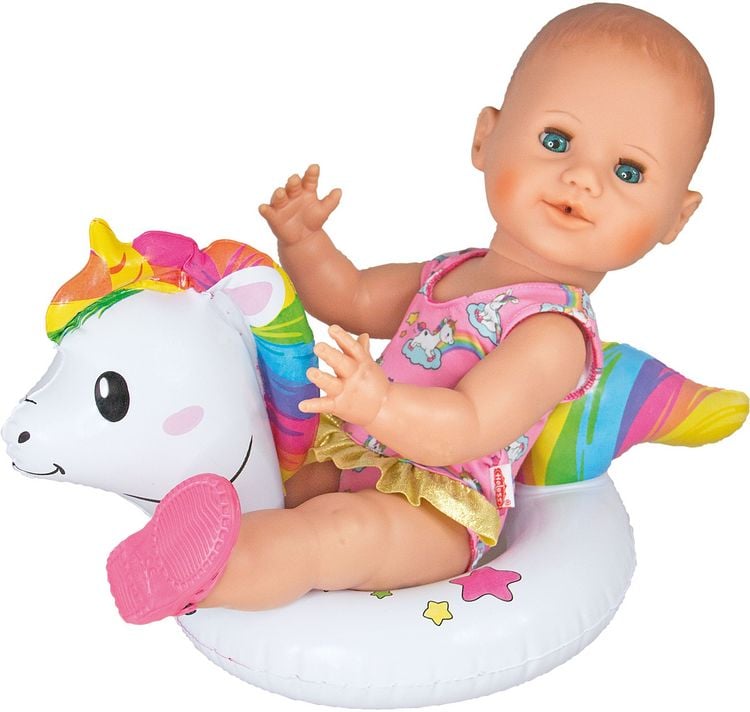Produktbild: Puppen-Schwimmset ''Einhorn Henri'', Gr. 35-45 cm