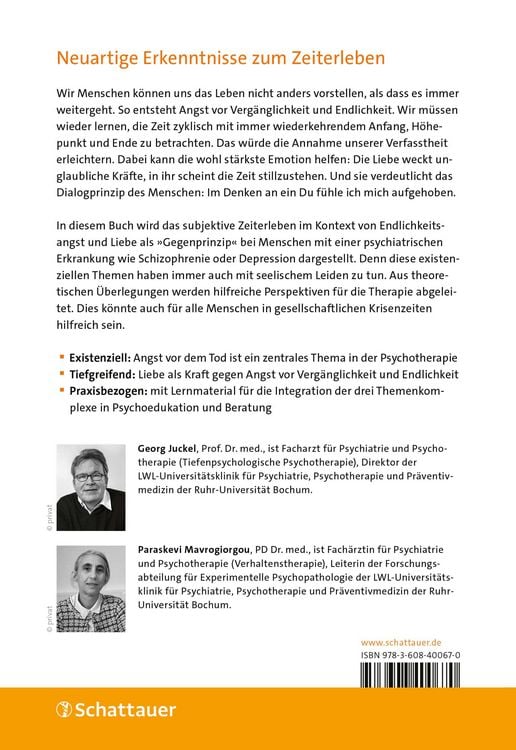 Produktbild: Zeit - Endlichkeit - Liebe