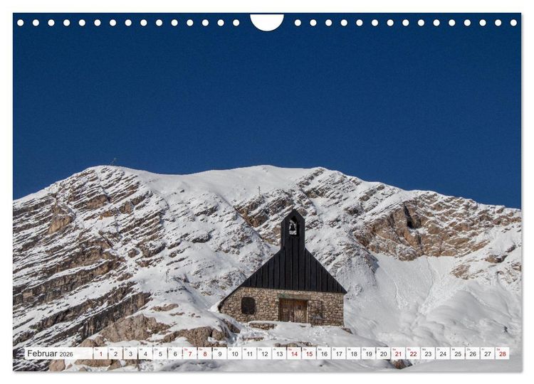 Produktbild: Urlaub in der Zugspitz Region (Wandkalender 2026 DIN A4 quer), CALVENDO Monatskalender
